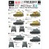1/35 Decals for Panzerjager Marder II Ausf.D 7.62cm PaK 36 SdKfz.132 on the Eastern Front