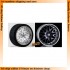 1/24 20inch Metal Wheels Set (Metal Rims+Rubber+Rivets+Lug Nuts+Air Valves+Logo)