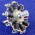 1/48 French Le Rhone 9J 110 hp 9-Cylinder Air-Cooled Rotary Engine