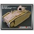 Photoetch for 1/35 French Char B1 bis with Wide Fenders for Tamiya kit #35282