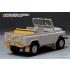 1/35 PLA BJ212 Military Jeep Detail Set for Trumpeter kit