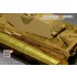 1/35 WWII German King Tiger (Porsche Turret) Detail-up Set for Tamiya #35169 kit