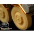 1/35 Road Wheels for SdKfz.234 Pattern 4 for Dragon kit