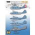 1/72 PBY Catalina Decals Part.1 for Academy Models PBY-5/5A & Airfix Models PBY-5A kit