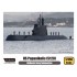 1/350 Hellenic Navy HS Papanikolis (S120) Submarine