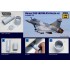 1/48 Dassault Mirage 2000 SNECMA M53 Engine Nozzle Set for Heller/Kinetic kits
