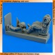 1/32 RAF Pilot with Seat for Supermarine Spitfire kit