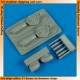 1/48 Lockheed P-38F Lightning Air Intakes & B-33 Supercharger for Academy / Eduard kits 