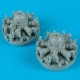 1/72 Consolidated PBY-1/5 Catalina Engines for Academy kits 