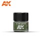 Real Colours Aircraft Acrylic Lacquer Paint - A-19F Grass Green (10ml)