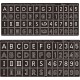 Painting Stencils for 1/35 WWII German Turret Numbers & Letters - Large