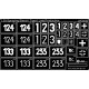 Painting Stencils - 1/35 WWII German Tiger I Late Production sPz.Abt 504&510