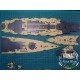 1/350 IJN Battleship Kongo 1944 Wooden Deck for Aoshima kit #041178