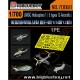 1/700 UMSC Helicopters Vol.1 (5 types, 13 Aircrafts)