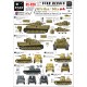 Decals for 1/35 German Afrika Mix Part4 - Pz.I Ausf B and Black Turret Numbers for Tigers 