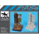 1/35 Column with Door Diorama Base (Dimensions: 70 x 70mm)
