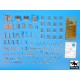 1/35 Self-Propelled Howitzer M109A2 Interior Accessories Set for AFV Club kit