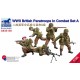 1/35 WWII British Paratroops in Combat Set A (5 Figures)