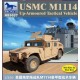 1/350 USMC M1114 Up-Armoured Tactical Vehicle (6 kits in one)