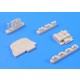 Bulkhead w/Radio sets for 1/48 Junkers Ju88A - MG 15 Position for Dragon