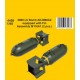1/48 2000 Lb Bomb AN-M66A2 equipped with Fin Assembly M116A1 (2pcs)