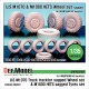 1/35 US M1070 (9 wheels)/M1000 HETS (42 tyres) Sagged Wheels Set for Hobby Boss kit #85502