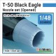 1/48 T-50 Black Eagle Nozzle set (Opened) for Academy/Wolfpack kits