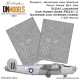 1/32 B-24J Canopy, Windows & Wheels Liberator Paint Mask Set for Hobby Boss #83211
