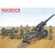 1/35 German sFH 18 Howitzer with Limber [Smart Kit] 
