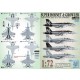 1/72 USN F/A-18E/F & EA-18G VX-9 Vampires Decals for Academy/Hasegawa/Italeri/Revell kits