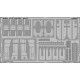 1/48 Petlyakov Pe-2 Exterior Detail Set for Zvezda kit #4809 (2 PE sheets)