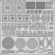 1/200 USS Missouri Part 8 - Radars Photo-etched set for Trumpeter kit