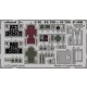 1/48 Curtiss P-40B Tomahawk Interior Detail Set for Airfix A05130 (1 Photo-Etched Sheet)