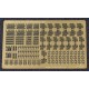 1/700 WWII USN Depth Charge Set (1 photo-etched sheet)