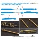 1/700 WWII IJN Type 91 Torpedos for Aircraft (8pcs)