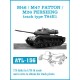 1/35 Metal Track for M46/M47 Patton/ M26 Pershing Type T84E1 (175 links)