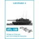 1/35 Leopard 2 Metal Tracks (180 links)