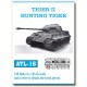 Metal Tracks for 1/35 German Tiger II/Hunting Tiger (210 links)