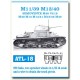 Metal Tracks - 1/35 M11/39 M13/40 Semovente M40 75/18 M40 M13 M14/41 M15/42 M42