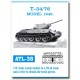 Metal Tracks for 1/35 Soviet T-34/76 Model 1940 (170 links)