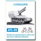 Metal Tracks for 1/35 French Lorraine Tank (230 links)