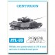Metal Tracks for 1/35 British Centurion Tank (220 links)