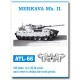 Metal Tracks for 1/35 Israeli Merkava Mk.II (240 links)