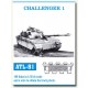 Metal Tracks for 1/35 British Challenger 1 Main Battle Tank (190 links)
