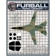 1/48 F-111 Canopy & Wheel Hubs Masking Set for the Academy Kit