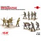1/35 WWI Eastern Front Austro-Hungarian/German/Russian Infantry (12 figures)