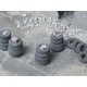 28mm Scale Barrier Of Old Tires w/Accessories