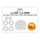 1/72 La-200/La-200B Paint Masking for Avis #BX72014, #BX72022/A&A Models #7205