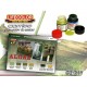Algae Powder and Colour Paint Set (6 x 22ml)