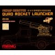 1/35 Pickup Mounted Quad Rocket Launcher for #VS-004 #VS-005 #VS-007